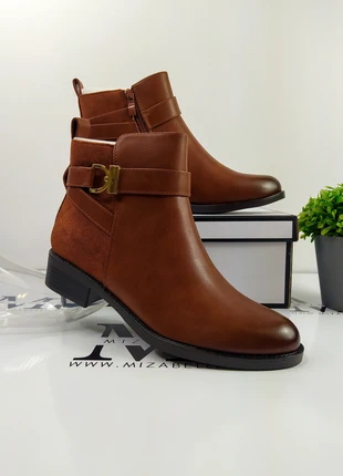 Botim camel com fivela dourada T.39, marca: Anunciar sem marca, estado: Novo com etiquetas, tamanho: 39, €29.50, €31.68 inclui Proteção do Comprador Pro