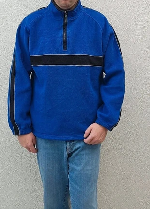 Sweat pull demi zip Izod vintage homme XL bleu oversize hiver froid, marke: IZOD, zustand: Sehr gut, größe: XL, 13,50 €, 14,88 € inklusive Vinted-Käuferschutz