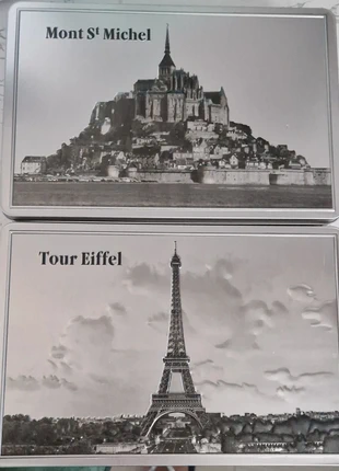 Magnifique Boite vide metal collection rigide neuf Paris & Mont St Michel, marque: Paris, état: Neuf sans étiquette, 5,00 €, 5,95 € Protection acheteurs incluse