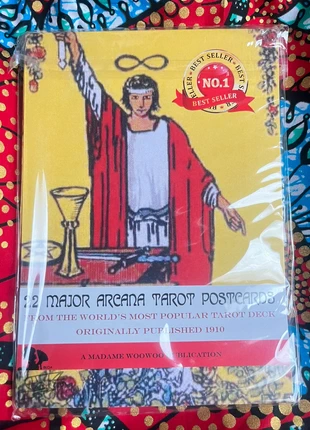 Rider-Waite Tarot cards Major Arcana 22 Large Postcards, marke: MmeWooWoo, zustand: Neu, mit Etikett, 10,00 €, 11,20 € inklusive Vinted-Käuferschutz