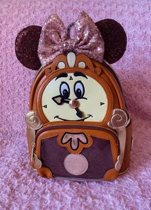 Sac à dos horloge Loungefly Disney Beauty and the Best marron, marke: Loungefly, zustand: Neu, mit Etikett, 64,90 €, 68,85 € beinhaltet Vinted-Käuferschutz Pro