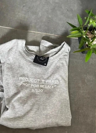 Tee shirt gris projet X paris logo brodé - taille M, marque: Project X Paris, état: Neuf sans étiquette, taille: M, 1,00 €, 1,75 € Protection acheteurs incluse