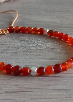 Bracelet neuf en cornaline naturelle, marke: Pierre, zustand: Neu, 6,00 €, 7,00 € inklusive Vinted-Käuferschutz