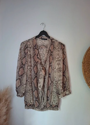 Blouse fluide imprimé python – tendance & audacieuse, marca: Atmosphere, estado: Muy bueno, tamaño: L / 40 / 12, 4,00 €, 4,90 € Protección al comprador incluida