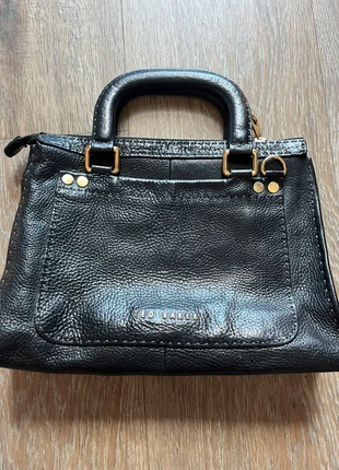 Black Leather Ted Baker Handbag, brand: Ted Baker, condition: Very good, €29.50, €31.68 includes Buyer Protection