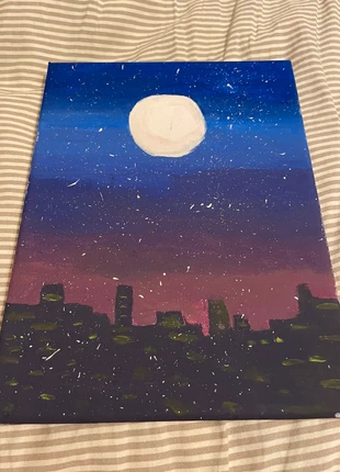 Pintura de paisagem, merk: Tela, staat: Nieuw zonder prijskaartje, € 6,00, € 7,00 inclusief Kopersbescherming