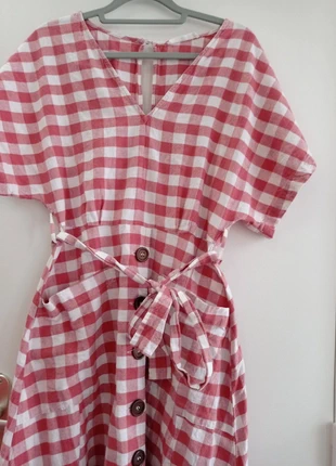 Robe vichy à carreaux, brand: Mango, condition: Very good, size: M / 38 / 10, €10.00, €11.20 includes Buyer Protection