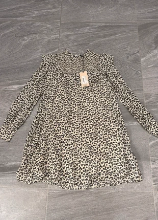 Robe Scotch & Soda beige et noire – Taille S – Neuve avec étiquette, merk: Scotch & Soda, staat: Nieuw met prijskaartje, maat: S / 36 / 8, € 75,00, € 79,45 inclusief Kopersbescherming