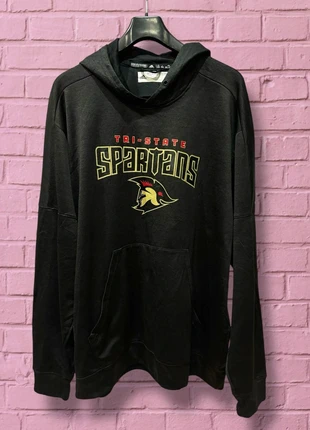 Sweatshirt Preta Adidas Tri-State Spartans, Homem 2XL, marca: adidas, estado: Muito bom, tamanho: XXL, €15.00, €16.45 inclui Proteção do Comprador