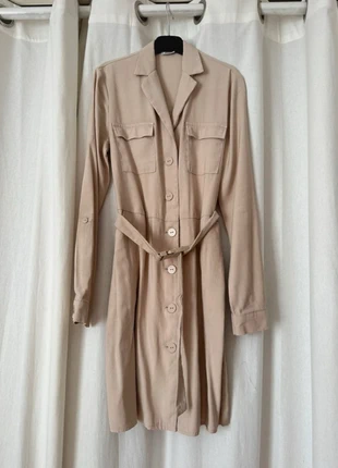 Robe chemise beige - Taille XS, marque: Pimkie, état: Très bon état, taille: XS / 34 / 6, 13,00 €, 14,35 € Protection acheteurs incluse