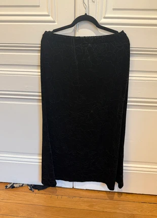 Jupe velours noire gothique, brand: Christopher & Banks, condition: Very good, size: M / 38 / 10, €8.00, €9.10 includes Buyer Protection