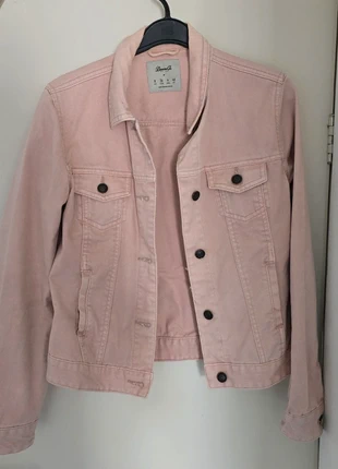 Denim Co Pink Denim Jacket with Metal Buttons, merk: Denim Co, staat: Heel goed, maat: S / 36 / 8, € 9,00, € 10,15 inclusief Kopersbescherming