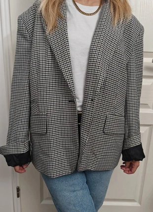 Veste blazer pied de poule weekday, marca: Weekday, estado: Muy bueno, tamaño: S / 36 / 8, 19,00 €, 20,65 € Protección al comprador incluida