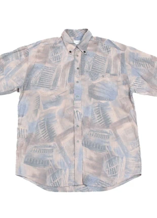 Vintage C&A Button Down Shirt | Large | Collar Crazy Pattern Party Festival, brand: C&A, condition: Very good, size: L, £12.50, £13.83 includes Buyer Protection Pro