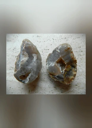 Lot de 2 géodes d'agate, brand: Fait Main, condition: Very good, €6.00, €7.00 includes Buyer Protection