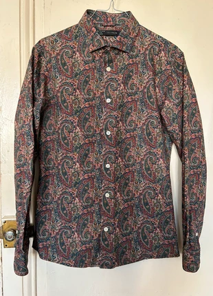 Chemise Psychédélique, marque: Celio Club, état: Très bon état, taille: S, 10,00 €, 11,20 € Protection acheteurs incluse