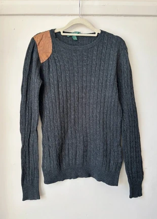 Lauren Ralph Lauren Women’s Grey Cable Knit Jumper Size Medium, brand: Lauren Ralph Lauren, condition: Good, size: M / UK 12-14, £12.99, £14.34 includes Buyer Protection Pro