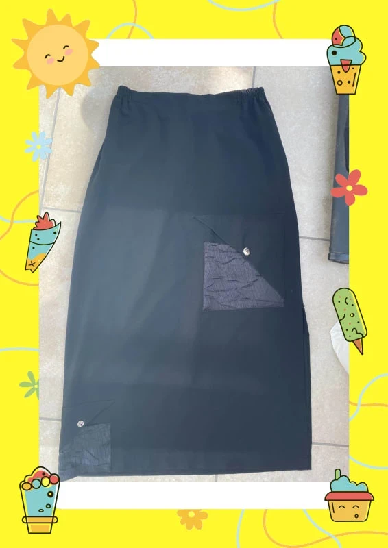 Jupe longue Kakie noire 40 L