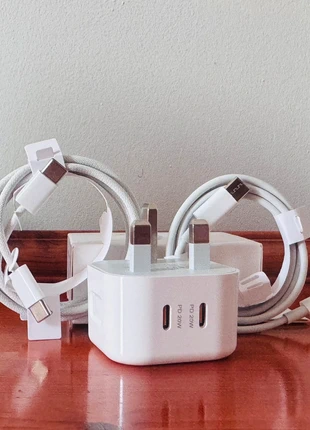 20W fast charging adapter with C to Lightning and C to C cable, condition: New with tags, £5.99, £6.99 includes Buyer Protection