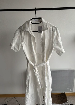 Robe chemise blanche, marque: MY1996, état: Neuf avec étiquette, taille: S / 36 / 8, 3,00 €, 3,85 € Protection acheteurs incluse