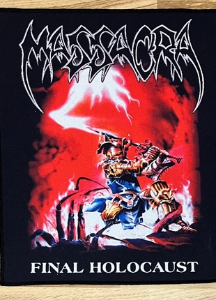Massacra Back patch 30 x36 cm, brand: HEAVY METAL, condizioni: Nuovo senza cartellino, €12.00, €13.30 include la Protezione acquisti