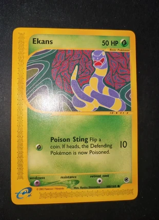 Ekans 108/165 expedition, marque: Pokémon, état: Très bon état, 2,30 €, 3,12 € Protection acheteurs (Pro) incluse