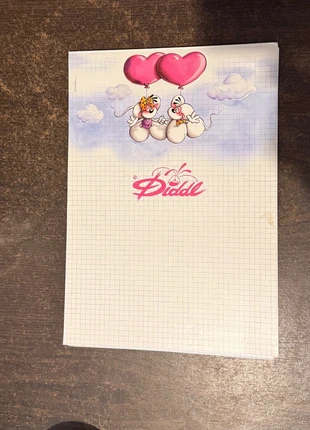 Bloc Diddl A4 vintage Cœurs roses dans les nuages – Diddl & Diddlina Depesche années 2000, marca: Diddl, estado: Muy bueno, 15,00 €, 16,45 € Protección al comprador incluida