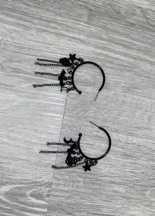 orecchini neri, brand: COQUETTE, condizioni: Nuovo senza cartellino, €3.00, €3.85 include la Protezione acquisti