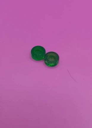 Lot de 40 Tile, Round trans green 1 x 1 (référence : 98138), brand: LEGO, condition: Very good, size: One size, €1.89, €2.68 includes Buyer Protection Pro