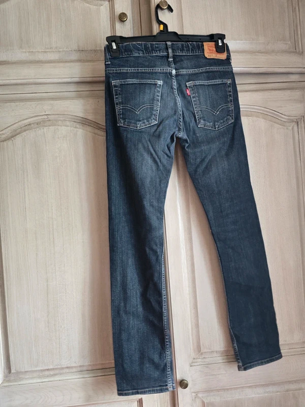 Jean levi's levis 16 ans 511 slim effet destroy - photo numéro 3