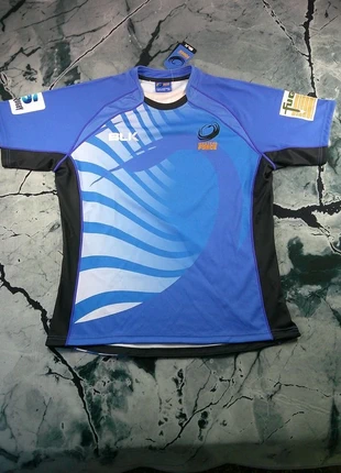 Western Force Shirt BLK 2014 2015 Home Perth XV Australia Super Rugby Jersey Australie Maillot, brand: BLK, condition: Very good, size: XXXL, €32.90, €35.25 includes Buyer Protection Pro