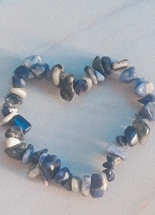 Sodalite bracciali in Chips e sfere da 8mm, merk: Local, staat: Goed, € 15,00, € 16,45 inclusief Kopersbescherming