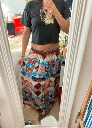 Jupe longue patchwork Compania Fantastica, marca: Compania Fantastica, estado: Nuevo con etiquetas, tamaño: M / 38 / 10, 15,00 €, 16,45 € Protección al comprador incluida