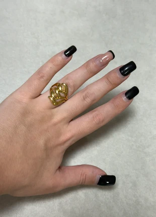 Anello gold regolabile acciaio inossidabile, marque: S'Steel, état: Neuf sans étiquette, taille: Ajustable, 2,00 €, 2,80 € Protection acheteurs incluse