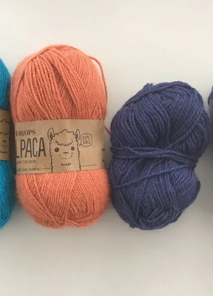 Breiwol Drops 100% alpaca 4 kleuren, marca: Drops, estado: Novo sem etiquetas, €4.00, €4.90 inclui Proteção do Comprador
