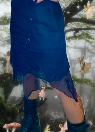 Jupe asymétrique à sequins, brand: Fairy, condition: Very good, size: L / 40 / 12, €7.77, €8.86 includes Buyer Protection