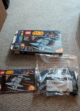 75041 - Lego Star Wars Vulture Droid 2014 (Retired Set), brand: LEGO, condition: Very good, size: M, £50.00, £54.30 includes Buyer Protection