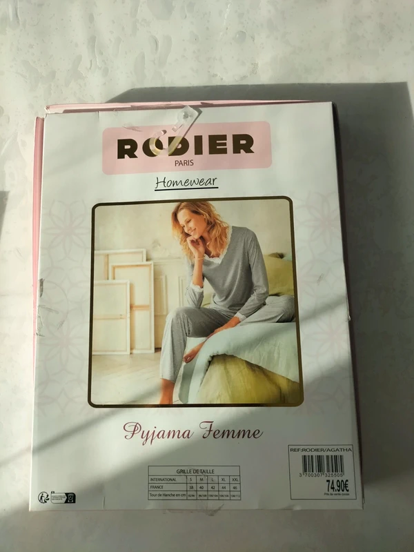 Pyjama femme Rodier - photo numéro 2