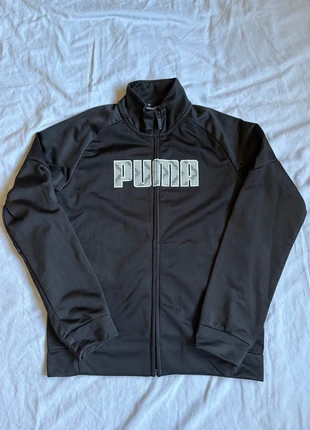 veste puma noir et blanc logo imprimé taille M enfant, brand: Puma, condition: New without tags, size: M, €3.99, €4.89 includes Buyer Protection