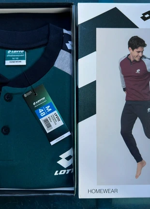 Pigiama uomo caldo cotone piyama homme pajamas man boy heren pyjama Herrenpyjamas Warmer Herren, marke: Lotto, zustand: Neu, mit Etikett, größe: M, 30,00 €, 32,20 € inklusive Vinted-Käuferschutz