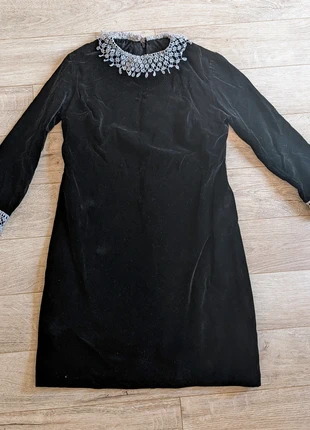 Vintage witchy black velvet and lace dress 🌛, brand: Vintage Dressing, condition: Good, size: M / 38 / 10, €12.50, €13.83 includes Buyer Protection