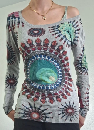 Pull manche longue desigual, marke: Desigual, zustand: Sehr gut, größe: S / 36 / 8, 18,00 €, 19,60 € inklusive Vinted-Käuferschutz