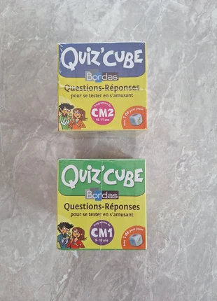 Quiz'Cube CM1 et CM2 | Neuf sous emballage | Bordas, brand: Bordas, condition: New with tags, size: 10 years / 140 cm, €10.00, €11.20 includes Buyer Protection