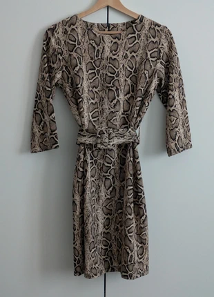 Tubino Fantasia Animalier Glamour, marke: Made In Italy, zustand: Sehr gut, größe: S / 36 / 8, 35,00 €, 37,45 € inklusive Vinted-Käuferschutz