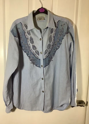 Necessary Objects Ltd Vintage Western shirt size medium, very good condition, brand: Necessary Objects, condition: Very good, size: M / 10, £12.50, £13.83 includes Buyer Protection