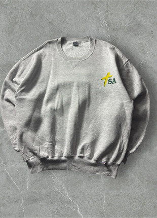 Sweat Crewnek Russel Athletic USA vintage gris – Taille XL Oversize (Unisexe), marke: Russel Athletic, zustand: Gut, größe: XL, 10,00 €, 11,20 € beinhaltet Vinted-Käuferschutz Pro