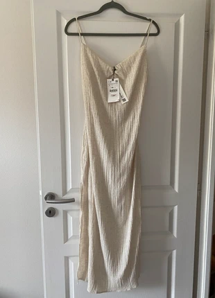 Robe longue zara taille S neuf avec étiquette beige crème fendue, brand: Zara, condition: New with tags, size: S / 36 / 8, €20.00, €21.70 includes Buyer Protection