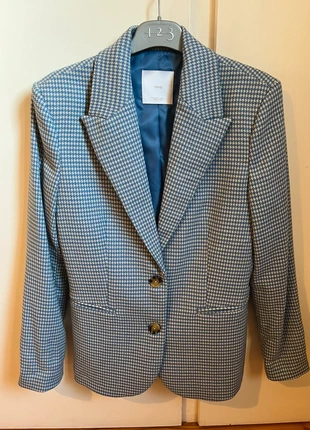 Blazer imprimé pied de poule mango taille S, marca: Mango, estado: Nuevo sin etiquetas, tamaño: S / 36 / 8, 17,00 €, 18,55 € Protección al comprador incluida