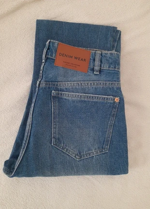 Calças ganga Lefties 36, marca: Lefties, estado: Muito bom, tamanho: S / 36 / 8, €8.00, €9.10 inclui Proteção do Comprador