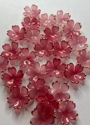 A716, Perles fleurs de cerisiers Sakura 19mm, staat: Nieuw zonder prijskaartje, € 3,00, € 3,85 inclusief Kopersbescherming Pro